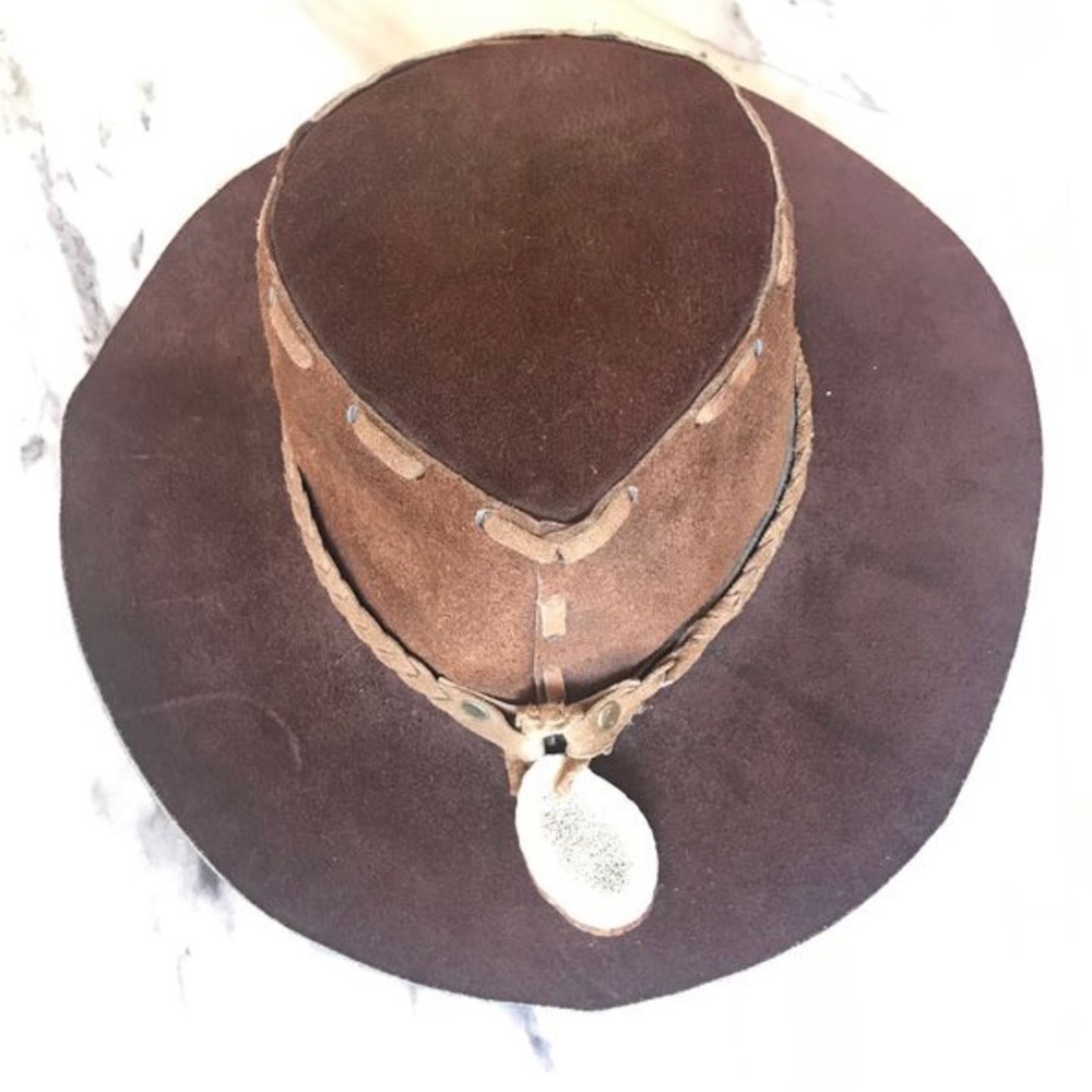 Vintage Leather Hat